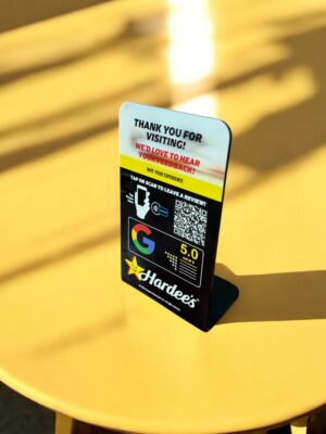 Hardee's Brandstand (Scan or Tap to Review)